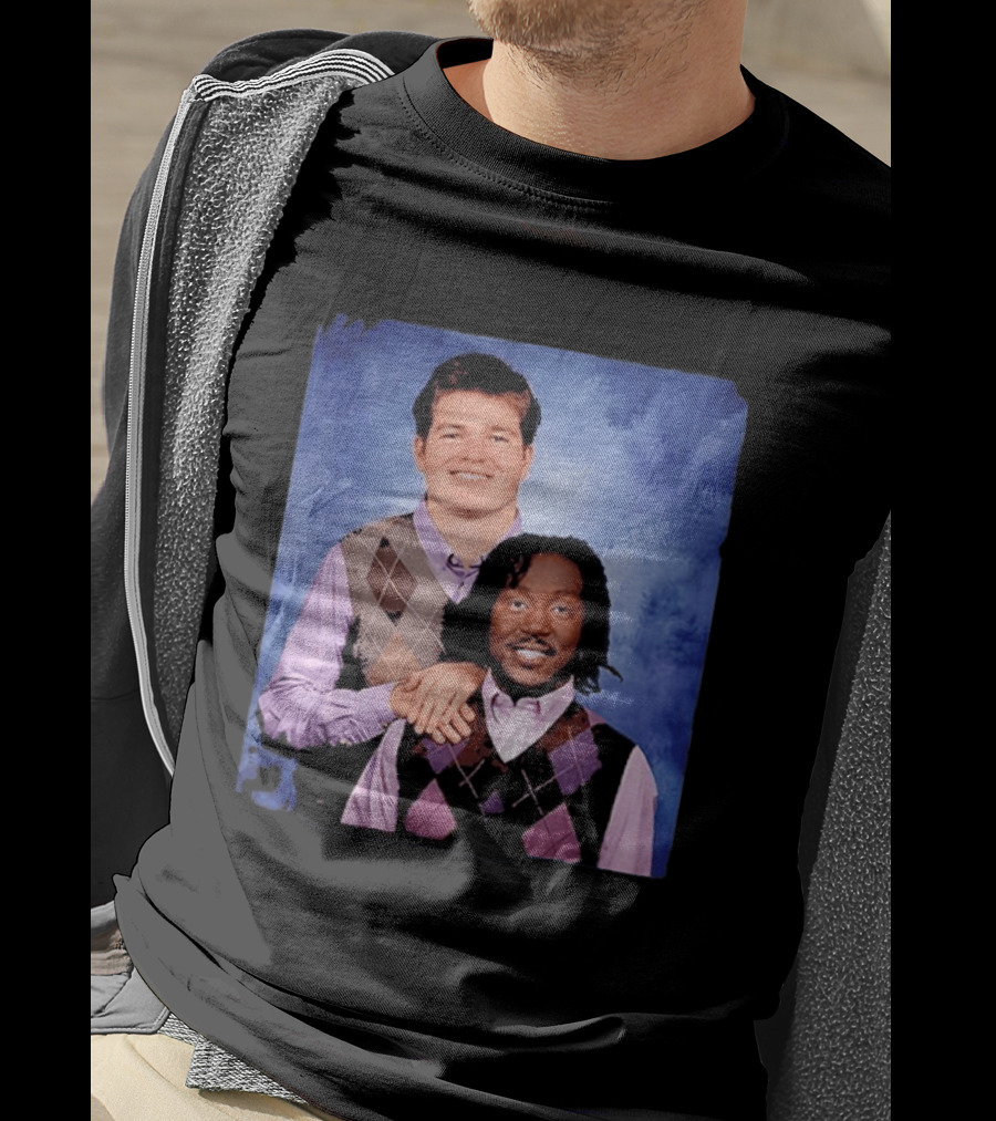 Drake Maye AJ Brown Step Brothers Movie T-Shirt