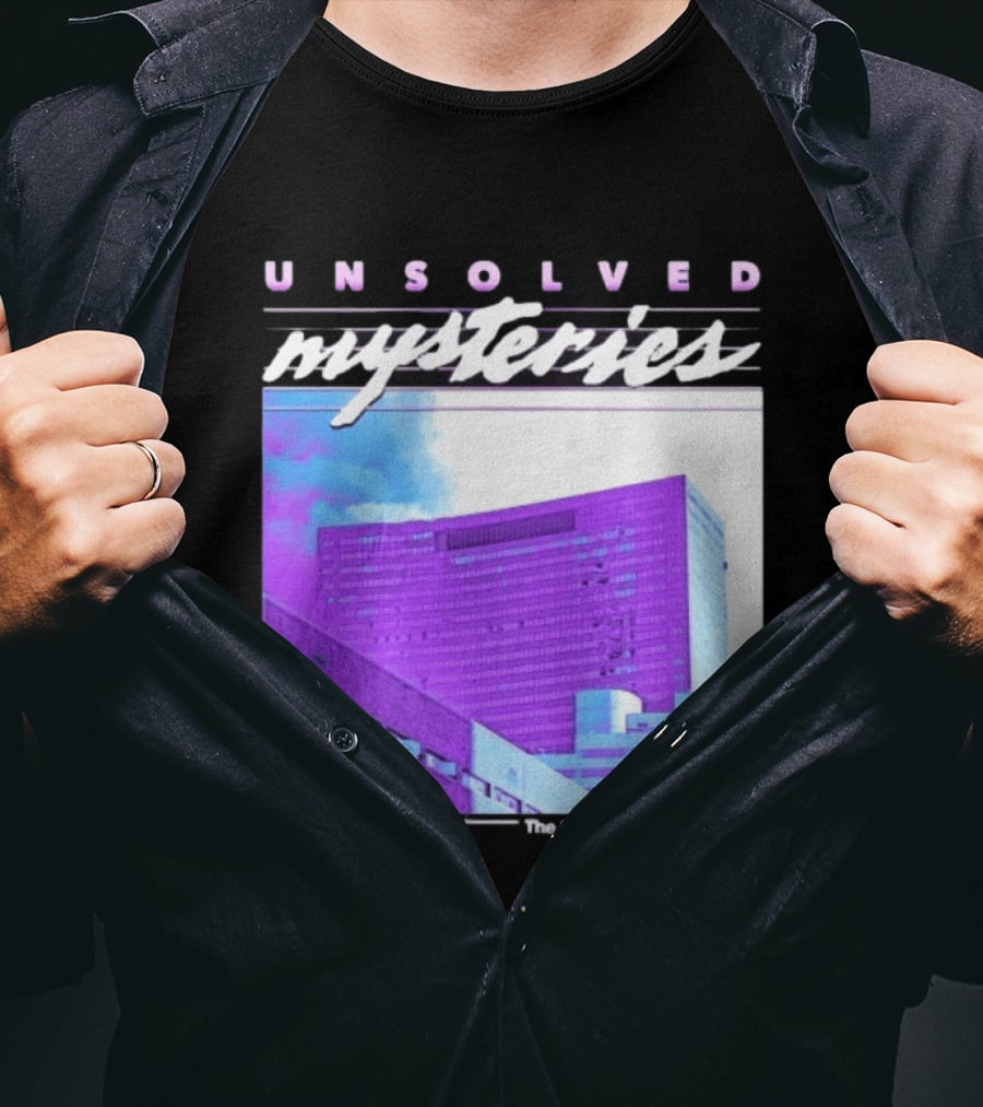 Unsolved Mysteries The Curious Case Of Tower 7 Retro Building T-Shirt
