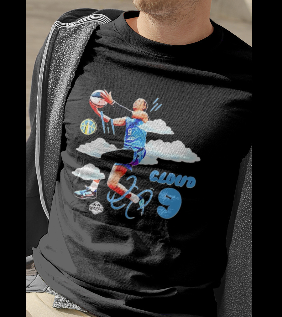 Natasha Cloud 9 Chicago Sky WNBA Basketball T-Shirt