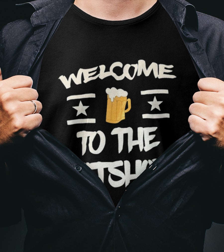 Welcome To The Shitshow Beer Drinking With Stars T-Shirt