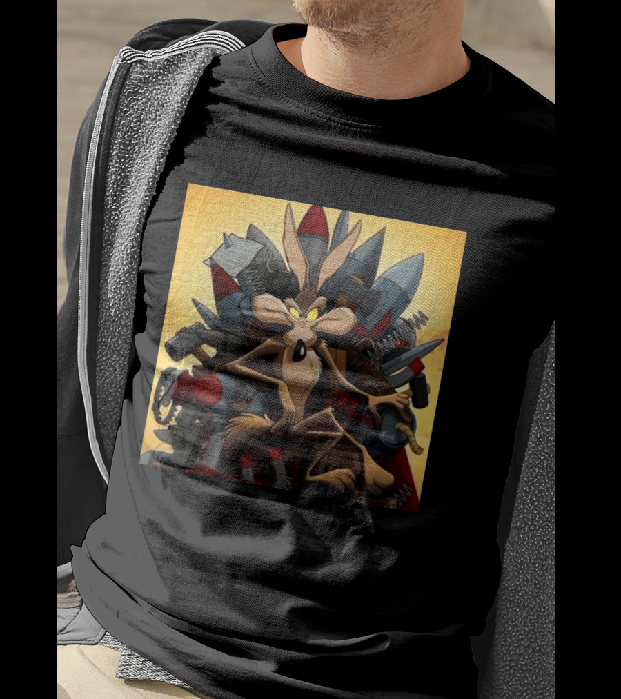 Wile E. Coyote Acme Rockets Digital Release Tomorrow T-Shirt