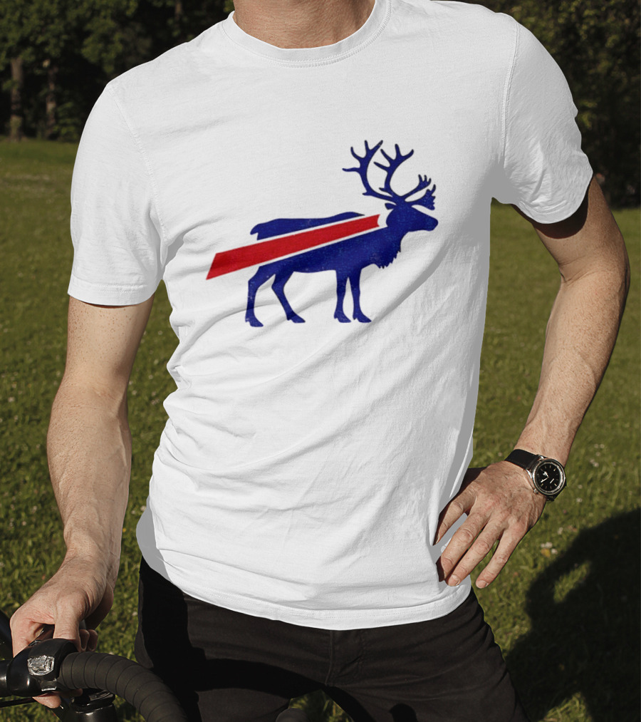 Buffalo Bills Reindeer Christmas Edition T-Shirt
