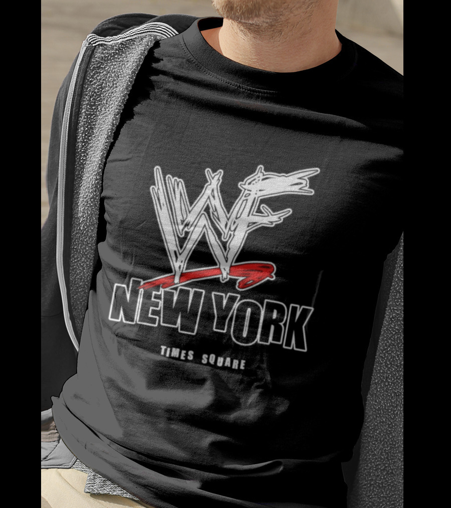 WWF New York Times Square Wrestling Federation T-Shirt