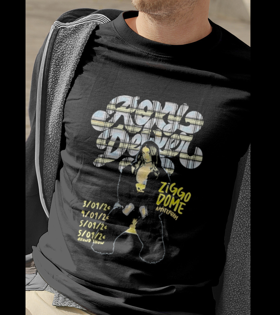 Roxy Dekker Ziggo Dome Amsterdam Concert Tour Dates 3/01/24 4/01/24 5/01/24 New Show T-Shirt
