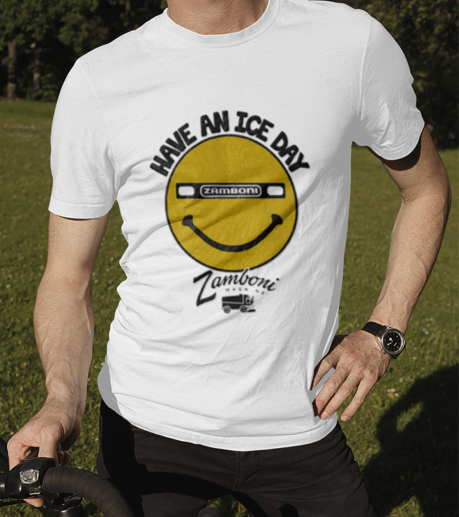 Have An Ice Day Smile Zamboni T-Shirt