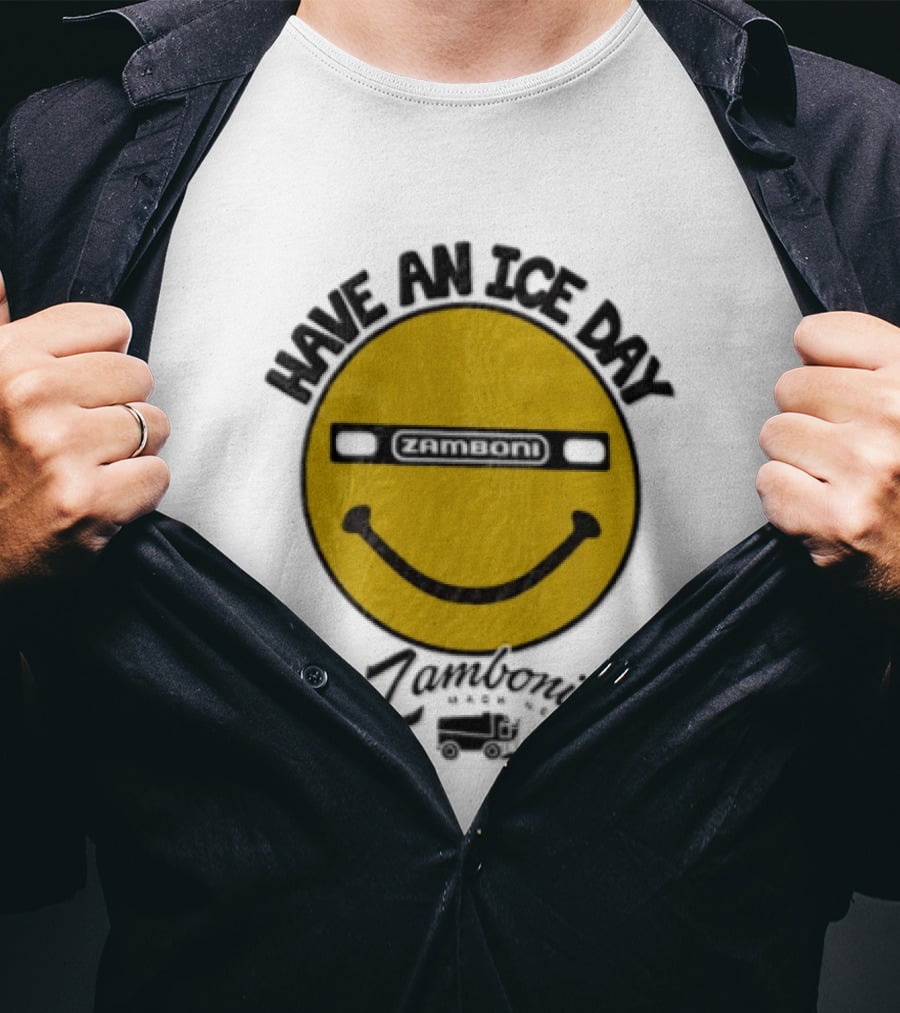 Have An Ice Day Smile Zamboni T-Shirt