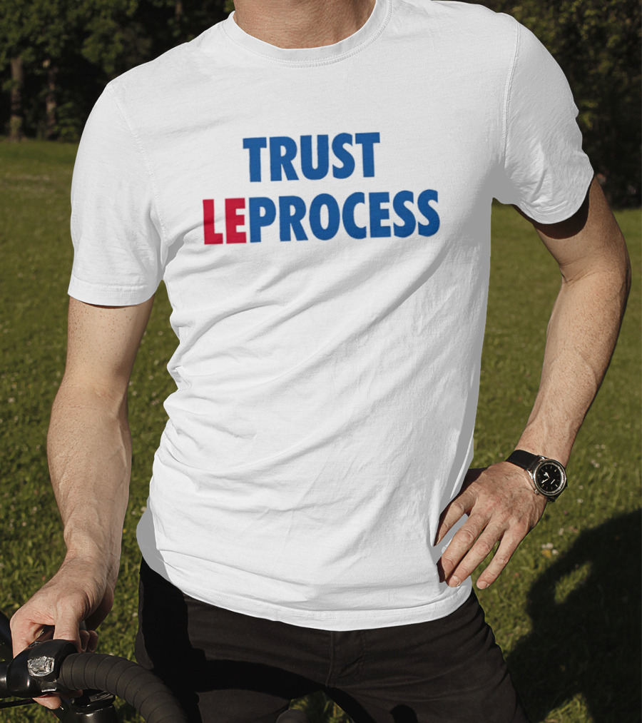 Trust Le Process Philadelphia 76ers Joel Embiid Team T-Shirt