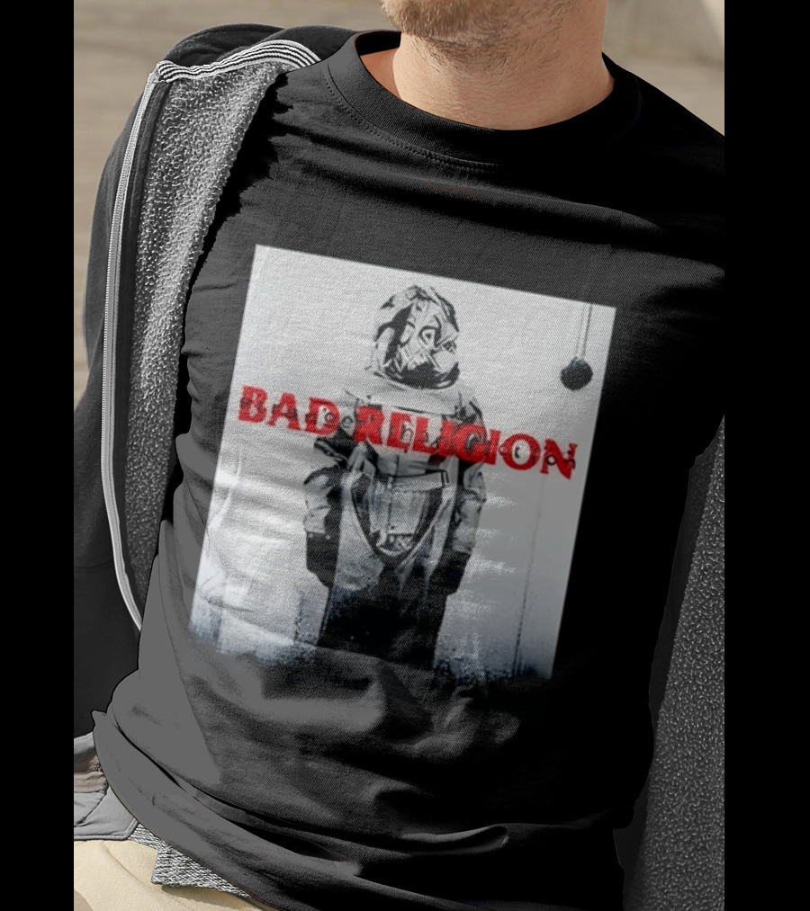 Bad Religion Stranger Than Fiction Punk Rock Hazmat Suit T-Shirt