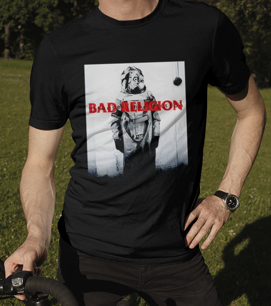 Bad Religion Stranger Than Fiction Punk Rock Hazmat Suit T-Shirt