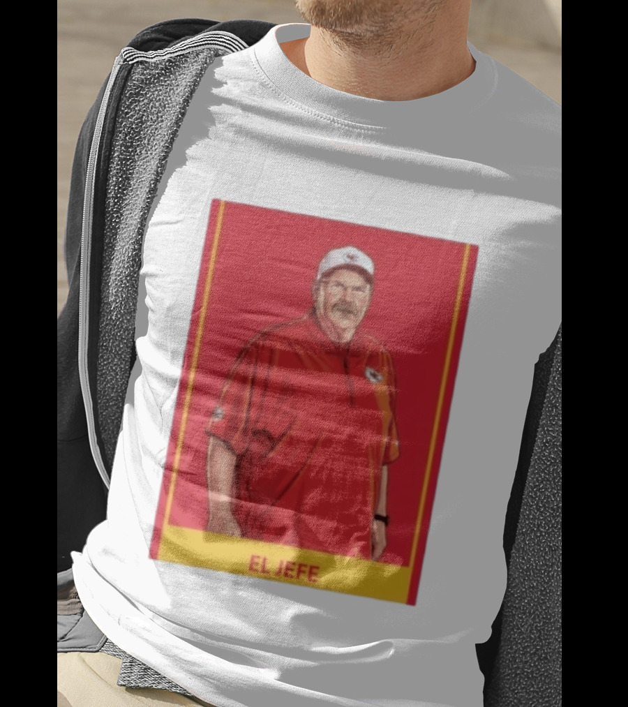 Andy Reid El Jefe Kansas City Chiefs Coach Red Chiefs T-Shirt
