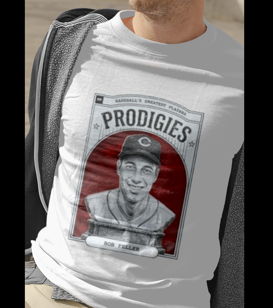 Baseball's Greatest Players Prodigies Bob Feller T-Shirt