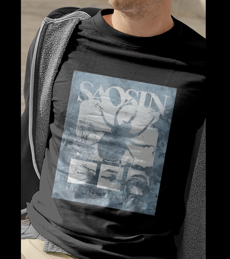 Saosin You Will Live To Tell Post Hardcore Insect Abstract T-Shirt