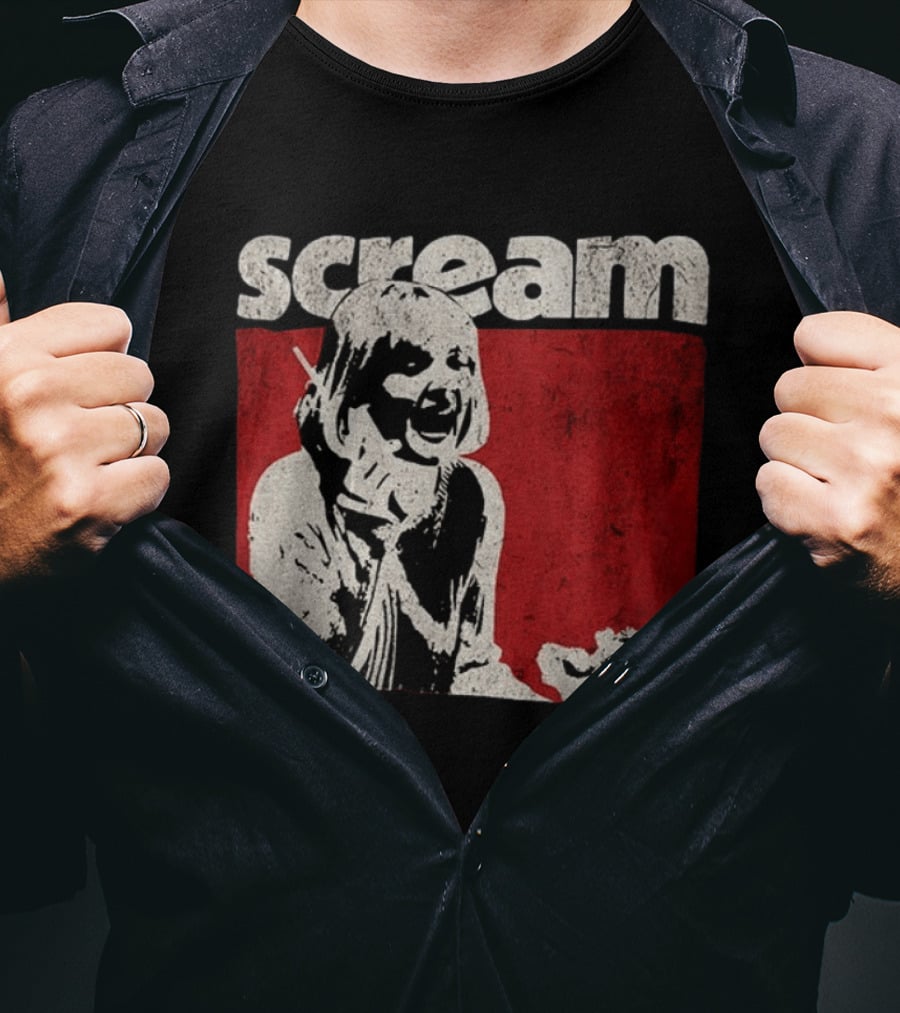 Scream Horror 90's Cult Movie Classic Halloween T-Shirt