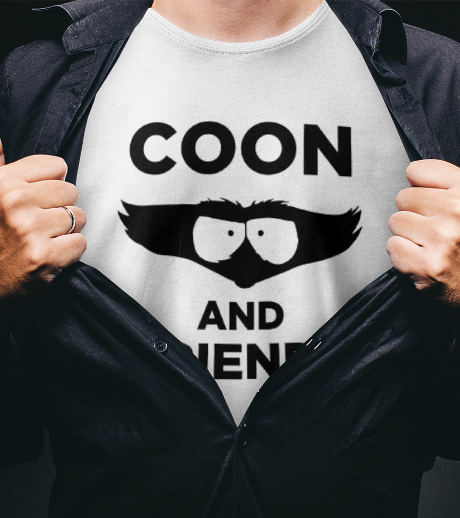 Coon And Friends Superhero Parody Iconic Cartoon Spoof T-Shirt