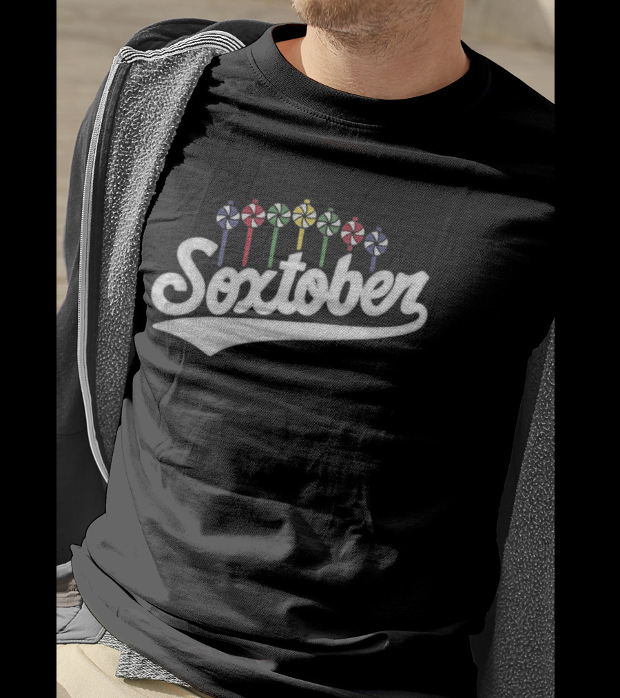Soxtober Chicago White Sox MLB Postseason Pinwheel Windmill T-Shirt