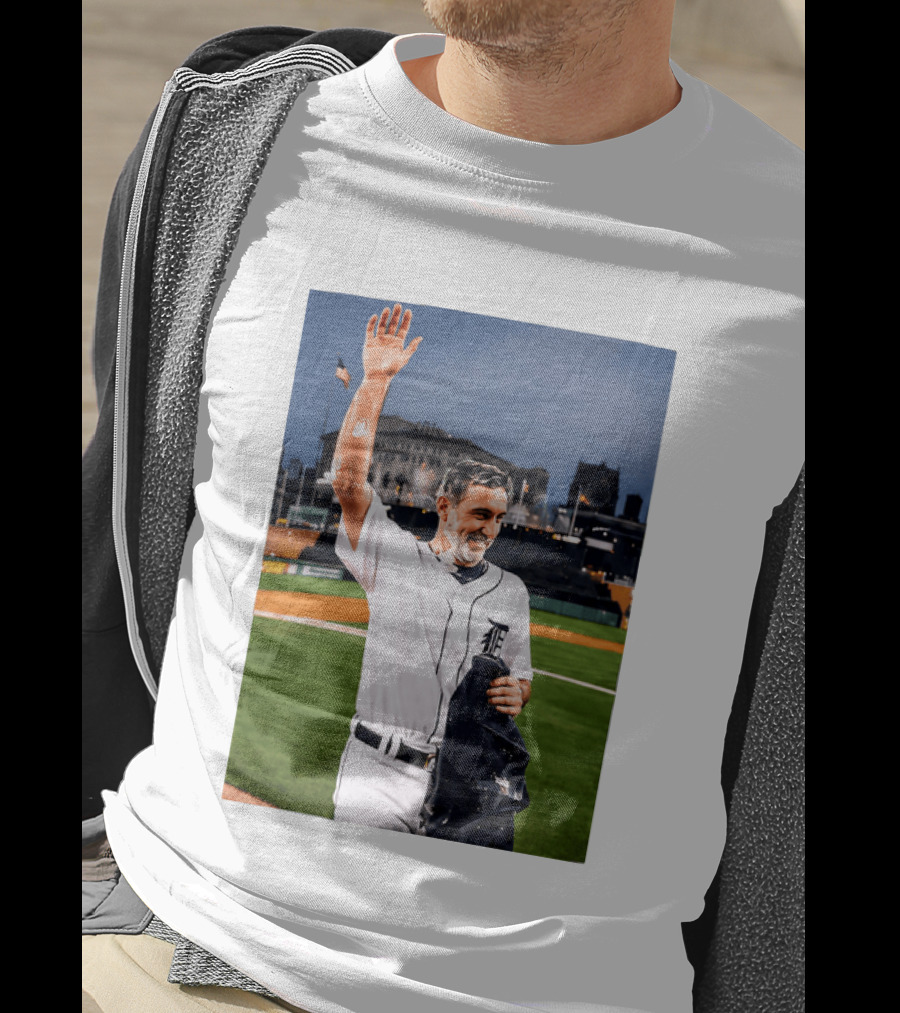 Justin Verlander Detroit Tigers Baseball Farewell Game T-Shirt
