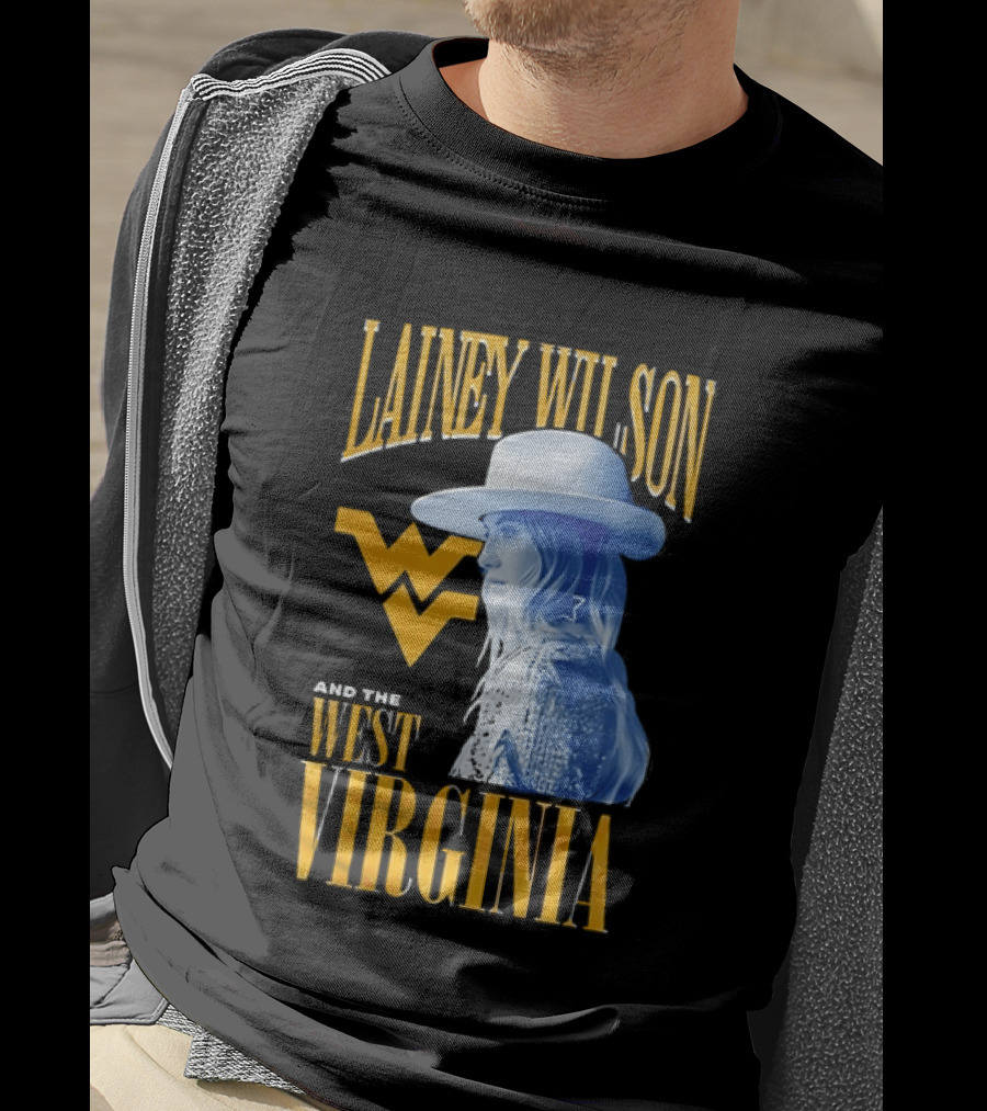 Lainey Wilson West Virginia Mountaineers Fan T-Shirt