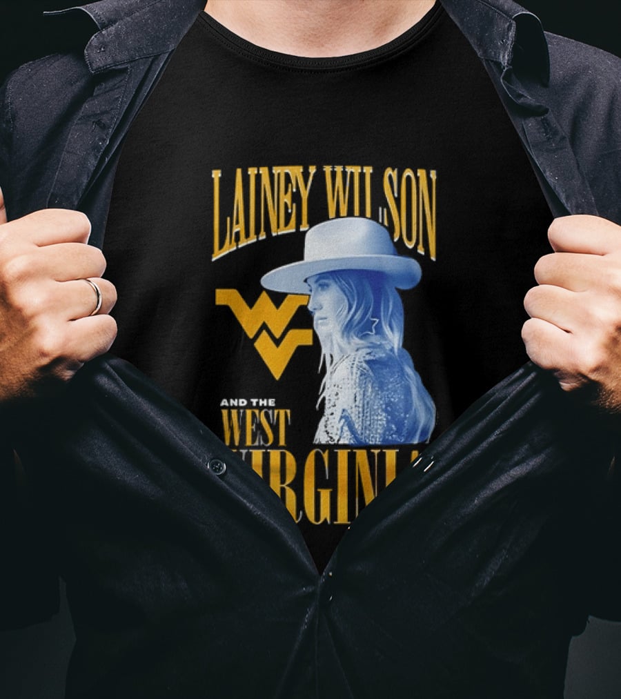 Lainey Wilson West Virginia Mountaineers Fan T-Shirt