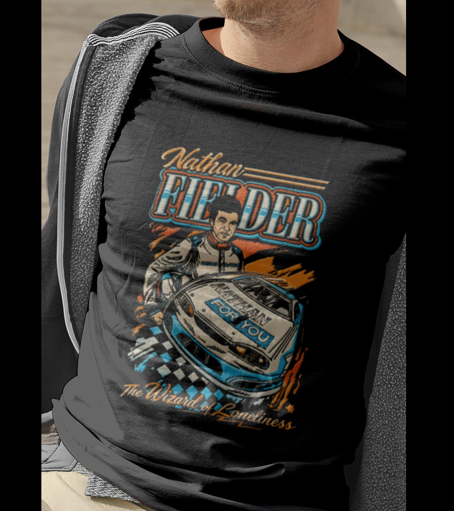 Nathan Fielder For You Racing The Wizard Of Loneliness Car Racing Insights T-Shirt