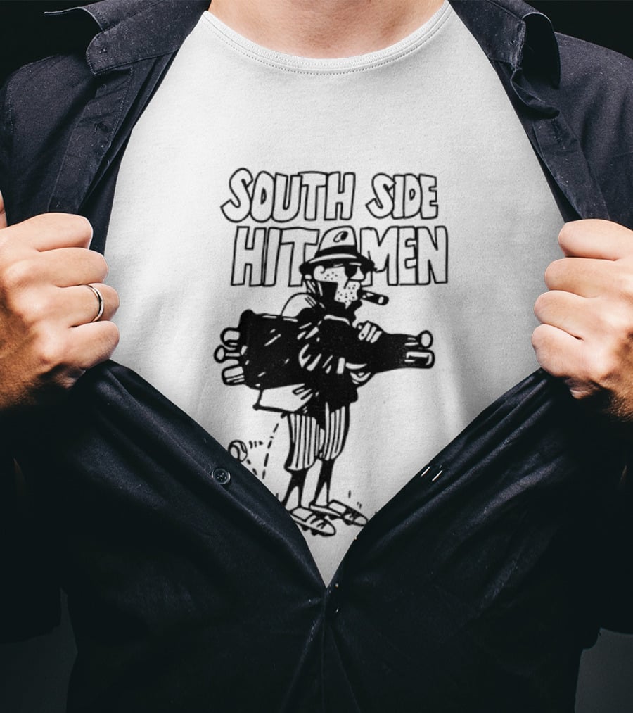South Side Hitmen Baseball Sox White Sox T-Shirt
