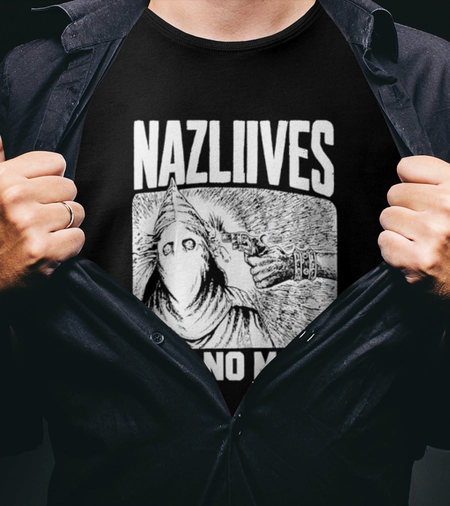 Nazliives Say No More Mysterious Eyeless Figure T-Shirt