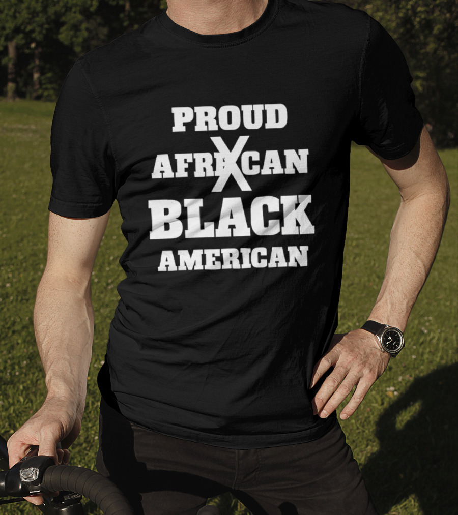 Proud African Black American Heritage Cultural Identity T-Shirt