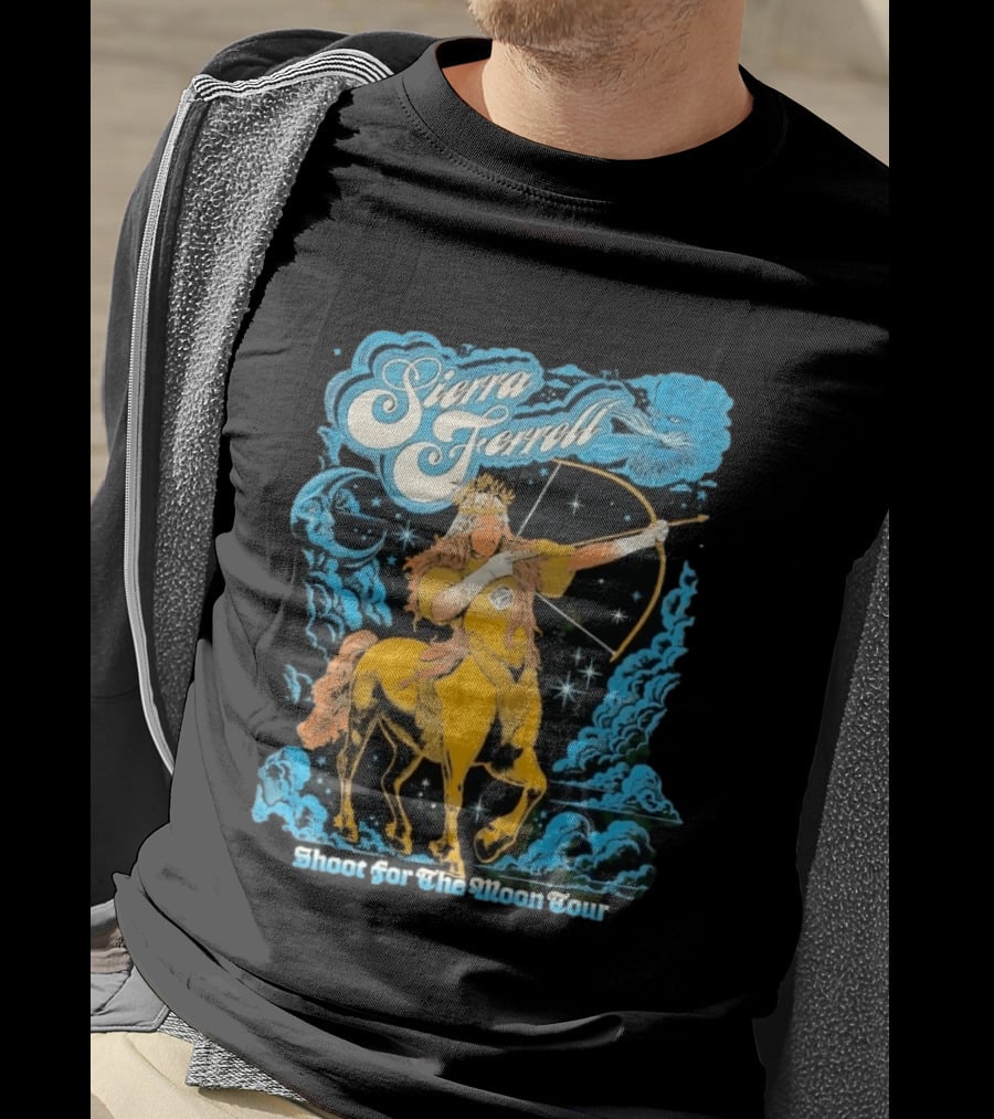 Sierra Ferrell Shoot For The Moon Tour Centaur Archer Cosmic T-Shirt