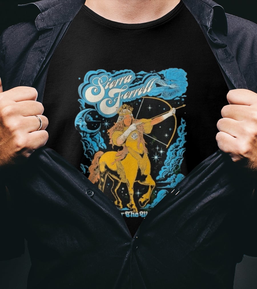 Sierra Ferrell Shoot For The Moon Tour Centaur Archer Cosmic T-Shirt