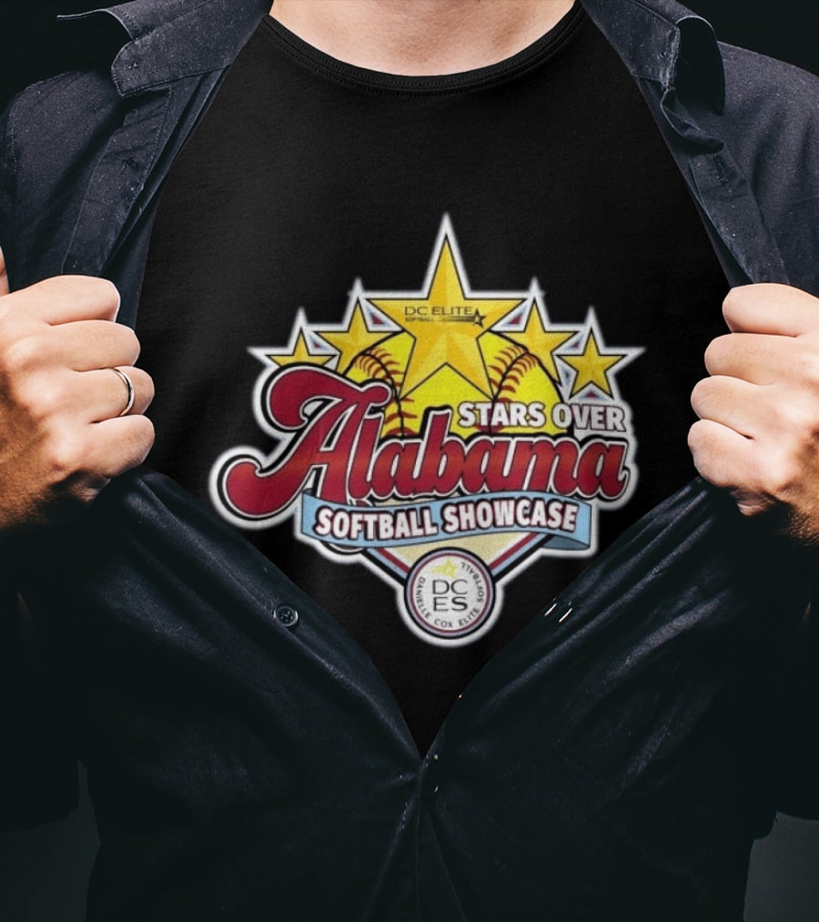 Stars Over Alabama DC Elite Softball Showcase 2026 T-Shirt
