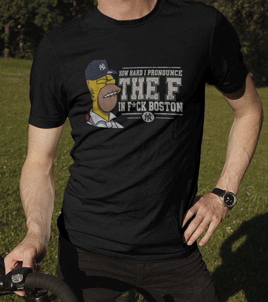 How Hard I Pronounce The F Yankees Baseball Meme T-Shirt