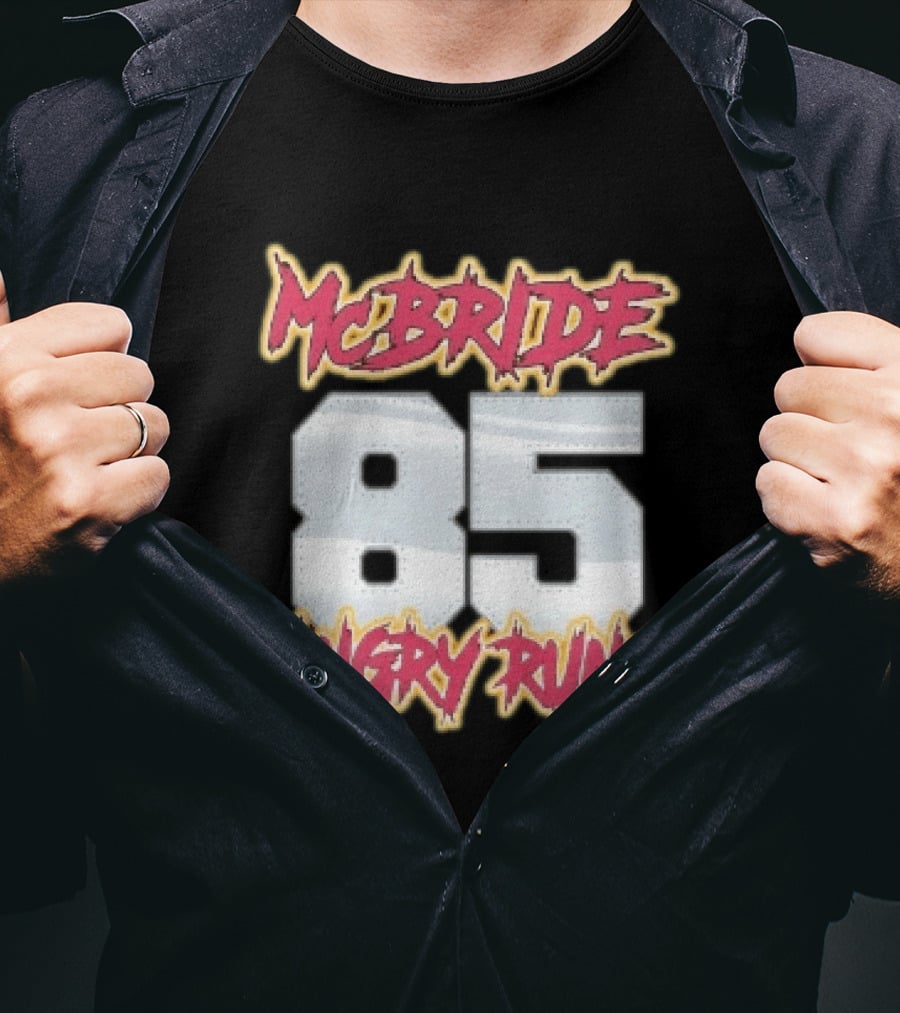 McBride 85 Angry Runs Arizona Cardinals 2026 T-Shirt