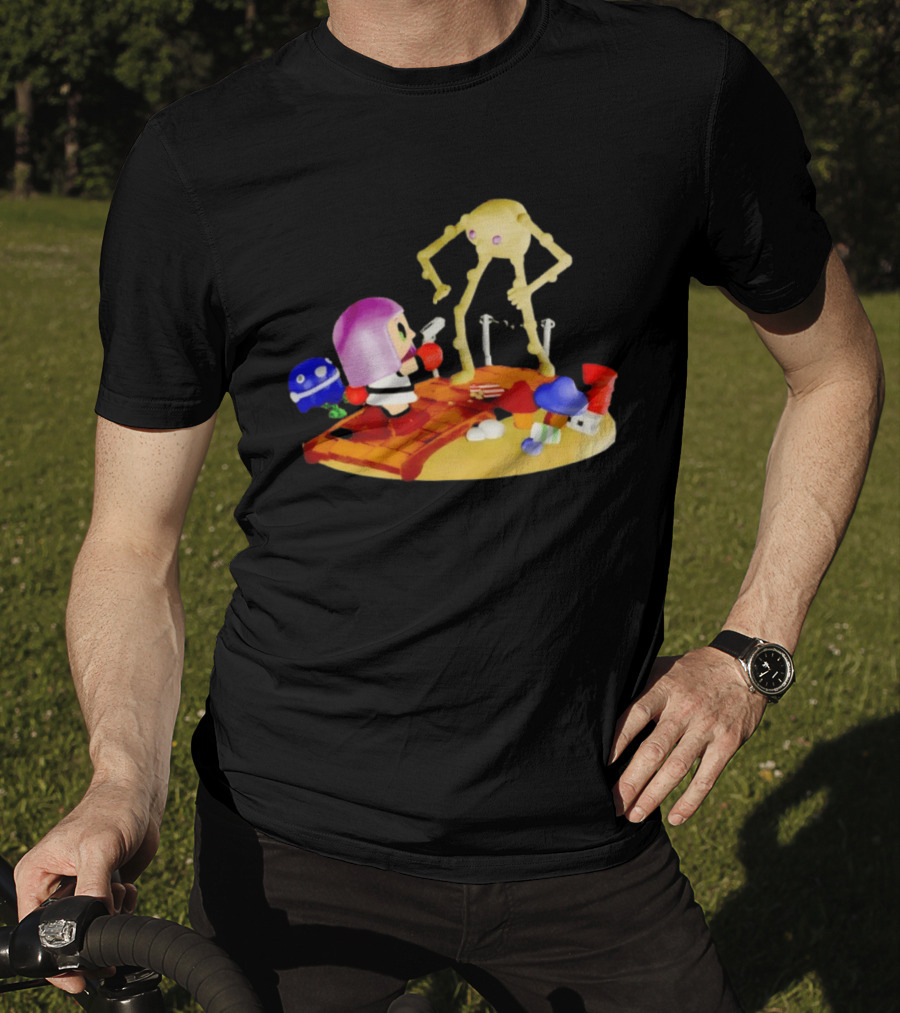 Little Mac Vs Yellow Devil Punch Out Nostalgic Battle Scene T-Shirt