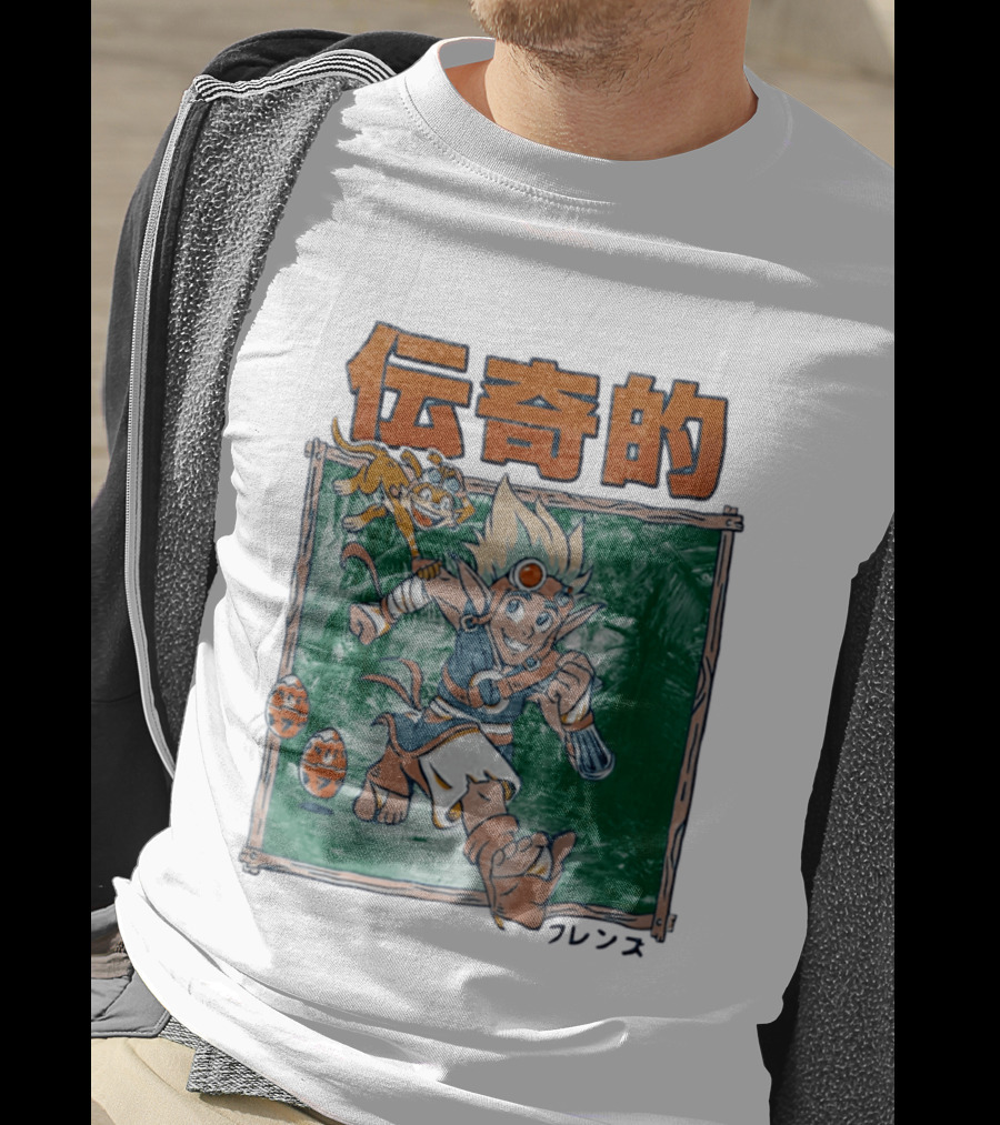 Legendary Adventure Jak And Daxter Jungle Run Orange Eggs T-Shirt