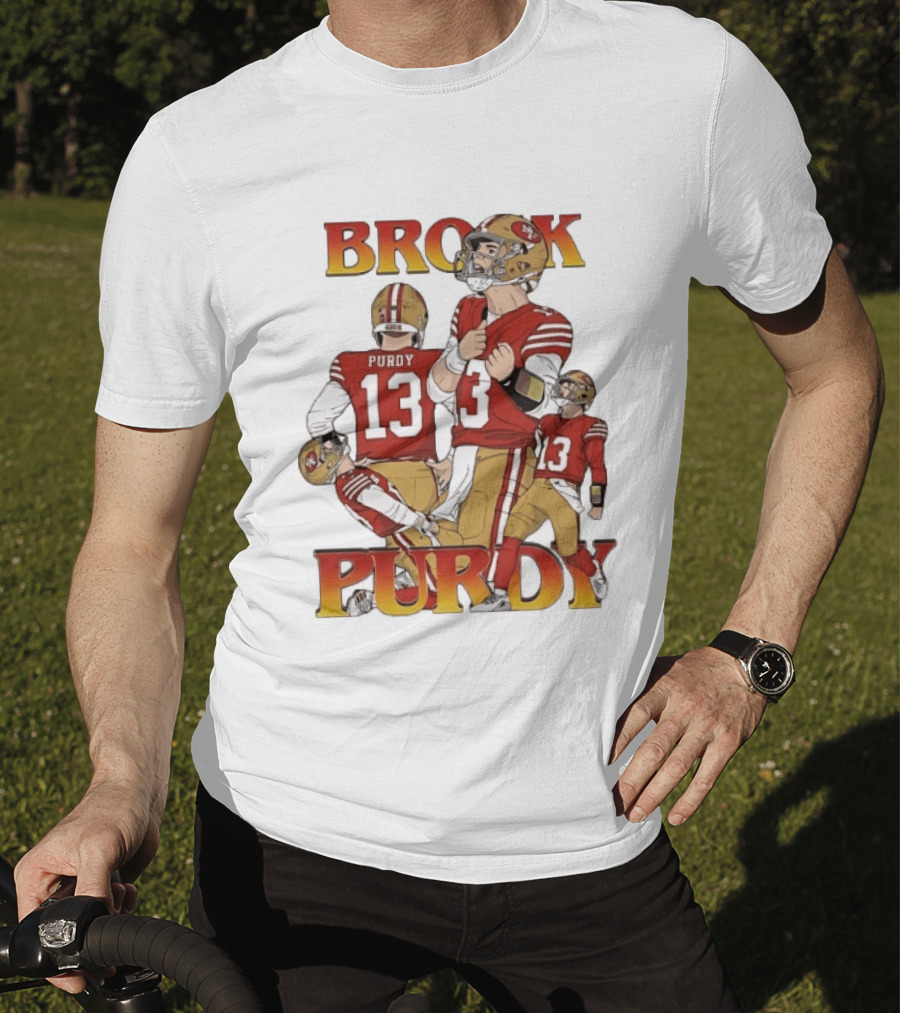 Brock Purdy San Francisco 49ers Number 13 Quarterback Football Player T-Shirt