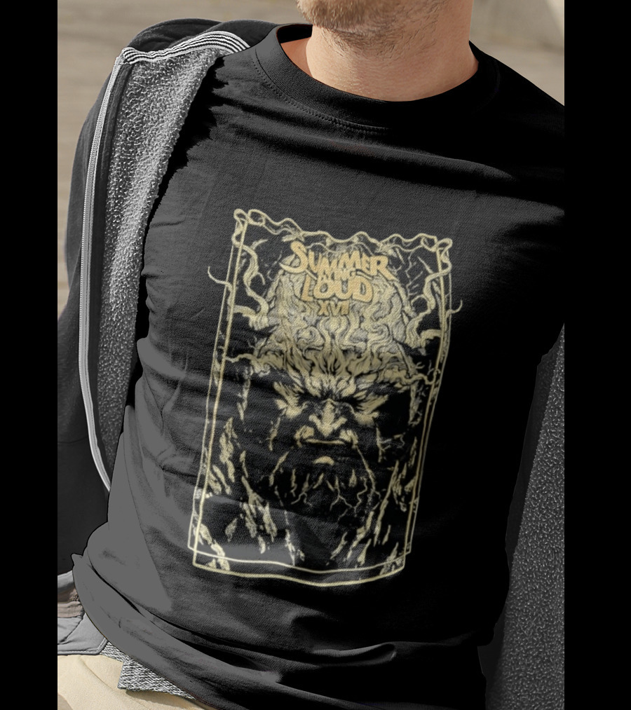 Summer Dying Loud XVII Festival Heavy Metal Face T-Shirt