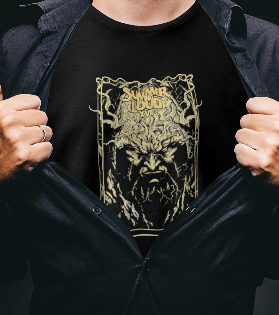 Summer Dying Loud XVII Festival Heavy Metal Face T-Shirt