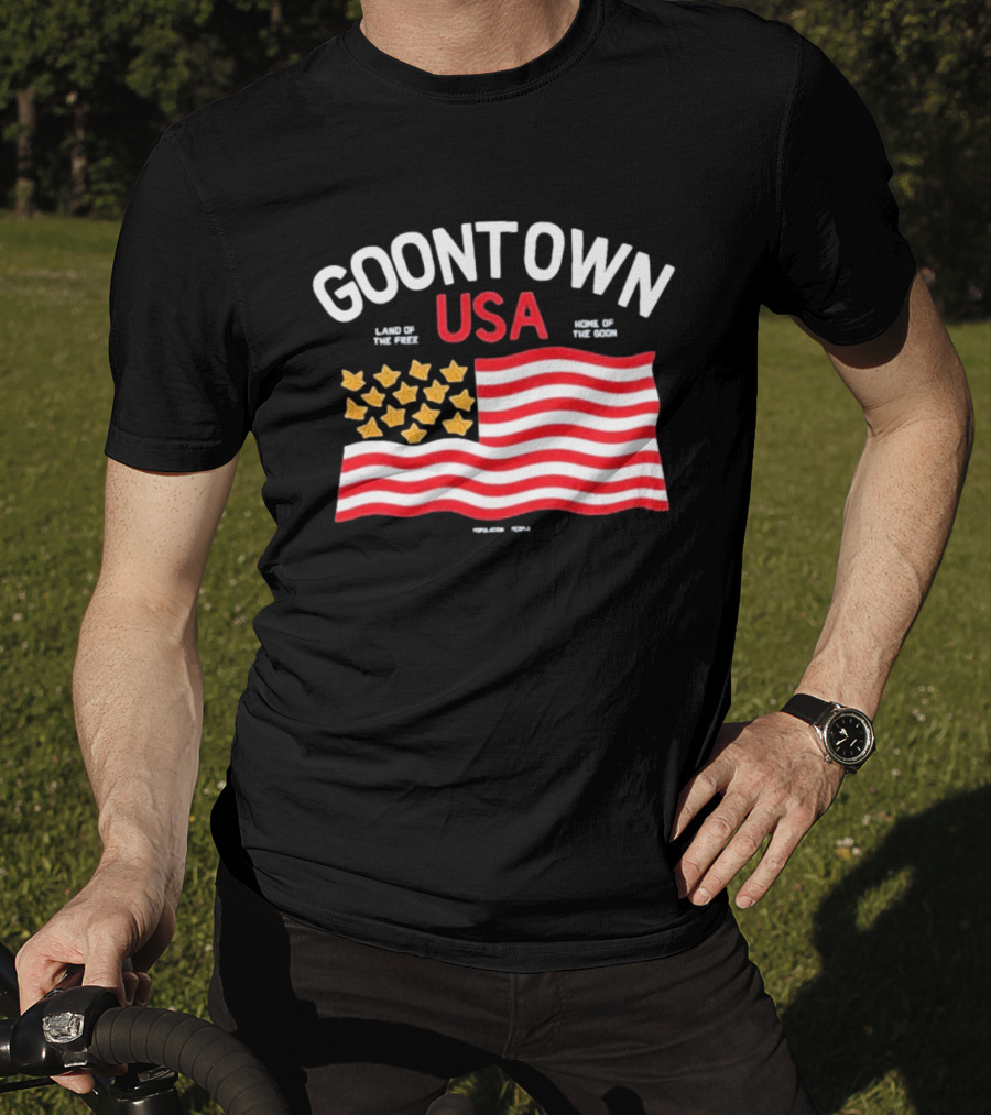 Goontown USA Mullet Review Home Of The Goon Flag T-Shirt