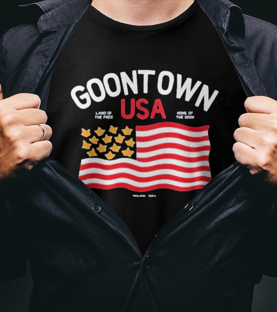 Goontown USA Mullet Review Home Of The Goon Flag T-Shirt