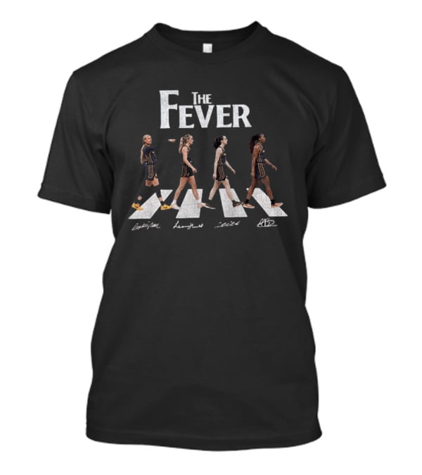 The Fever Indiana Fever Basketball Game Day Abbey Road T-Shirt