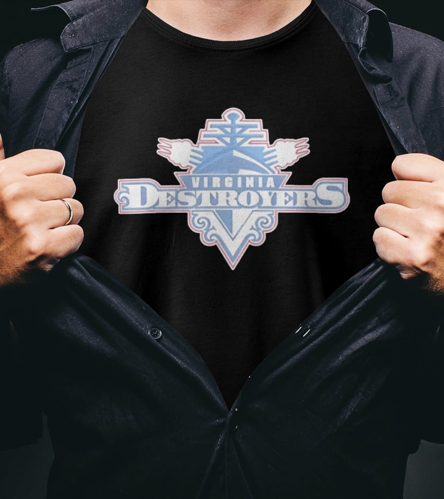 Virginia Destroyers UFL United Football League Team T-Shirt