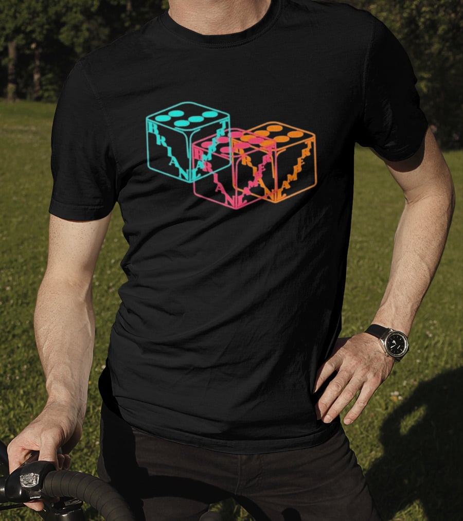 Green Bay Packers Lambert Fiesta Dice Neon Dice T-Shirt
