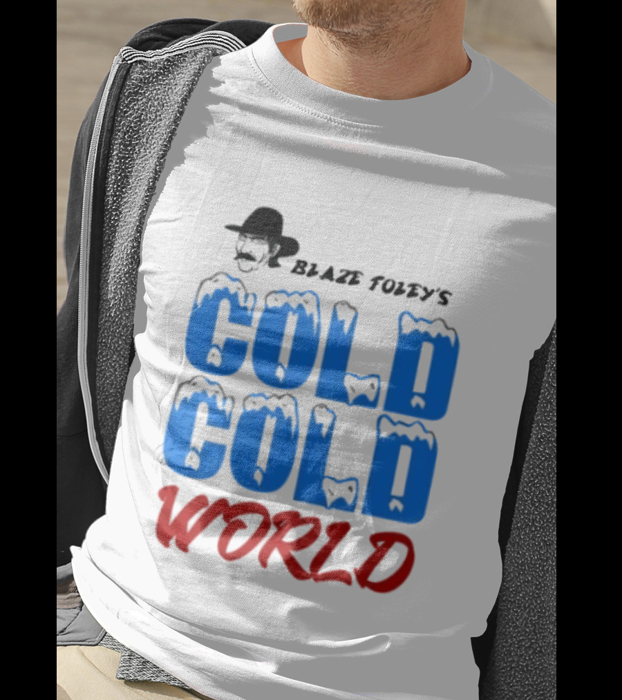 Blaze Foley's Cold Cold World Country Music T-Shirt