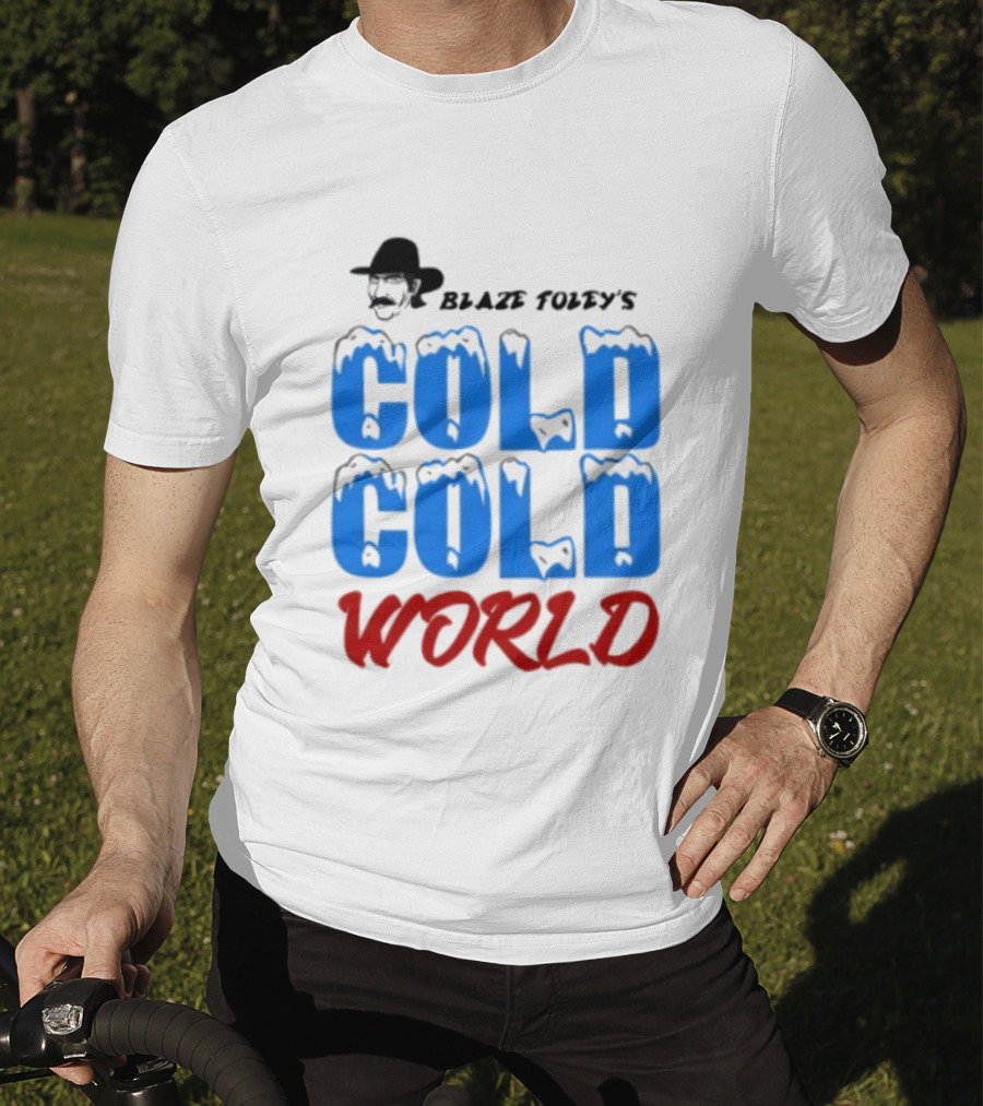 Blaze Foley's Cold Cold World Country Music T-Shirt