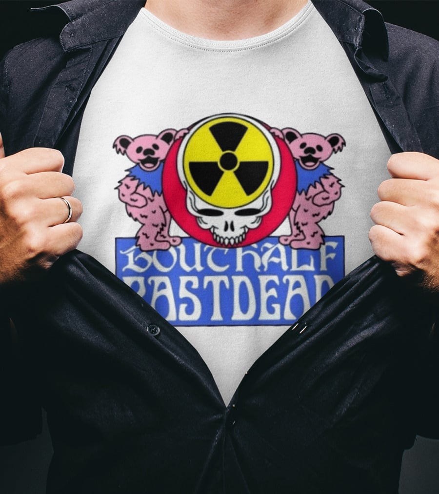 Bouthalf Pastdead Grateful Dead Bears Nuclear Skull T-Shirt