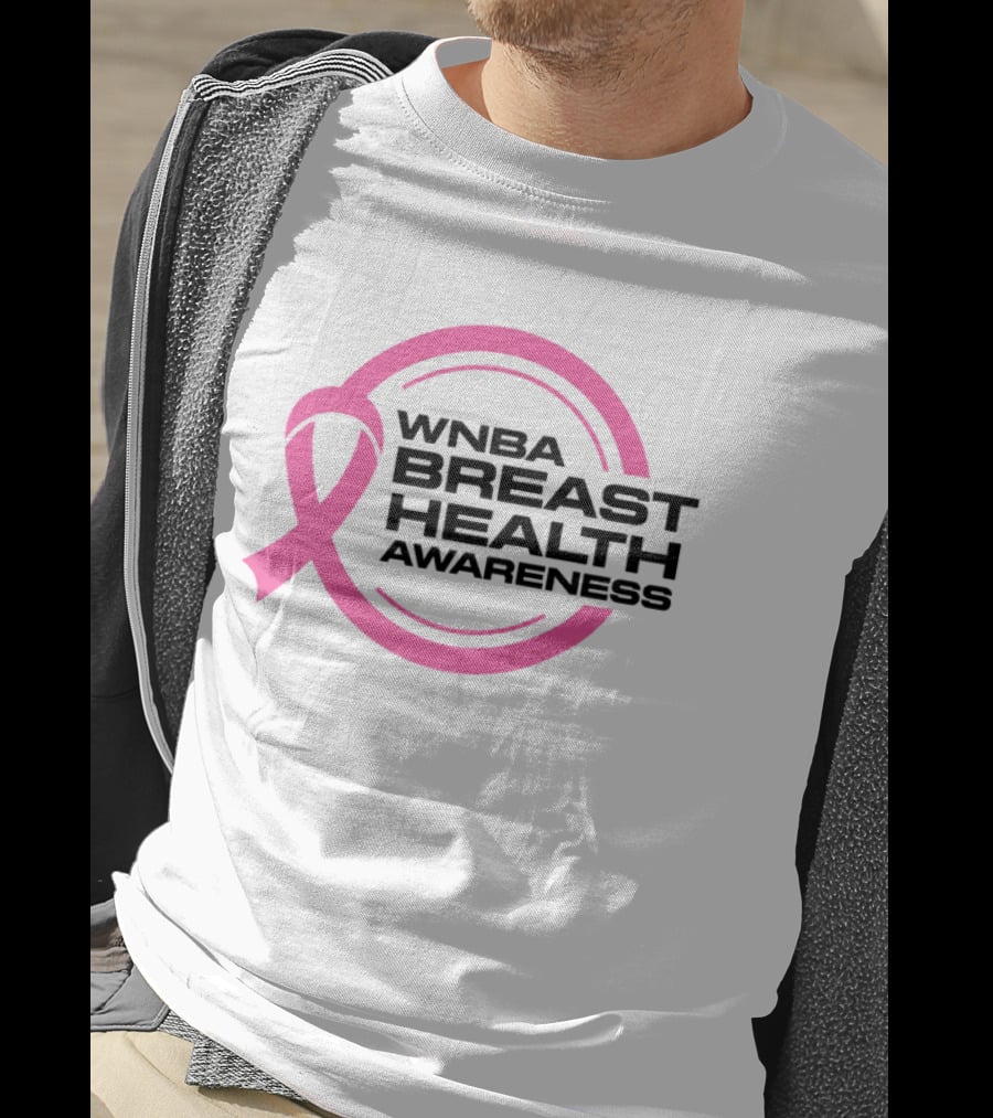 WNBA Breast Health Awareness Caitlin Clark Pink Ribbon T-Shirt