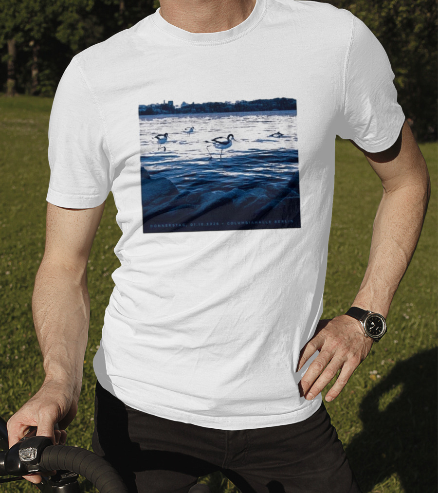 Donnerstag 01.10.2026 Columbiahhalle Berlin Death Cab For Cutie Birds By Water T-Shirt
