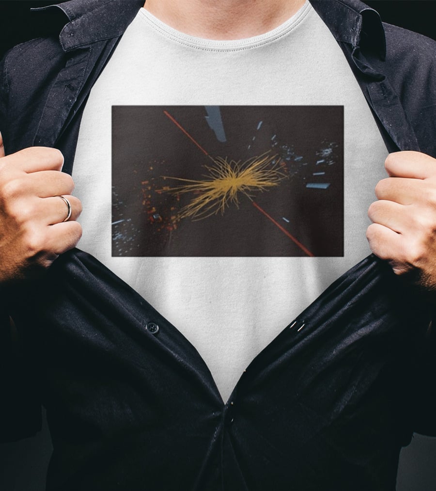 Higgs Boson CERN Particle Collision Event T-Shirt