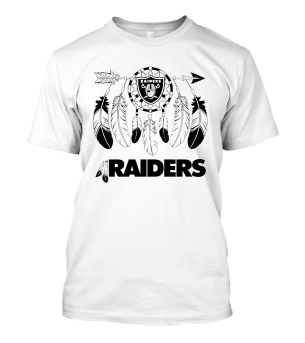 Las Vegas Raiders Dreamcatcher Feather NFL Fan Merchandise T-Shirt