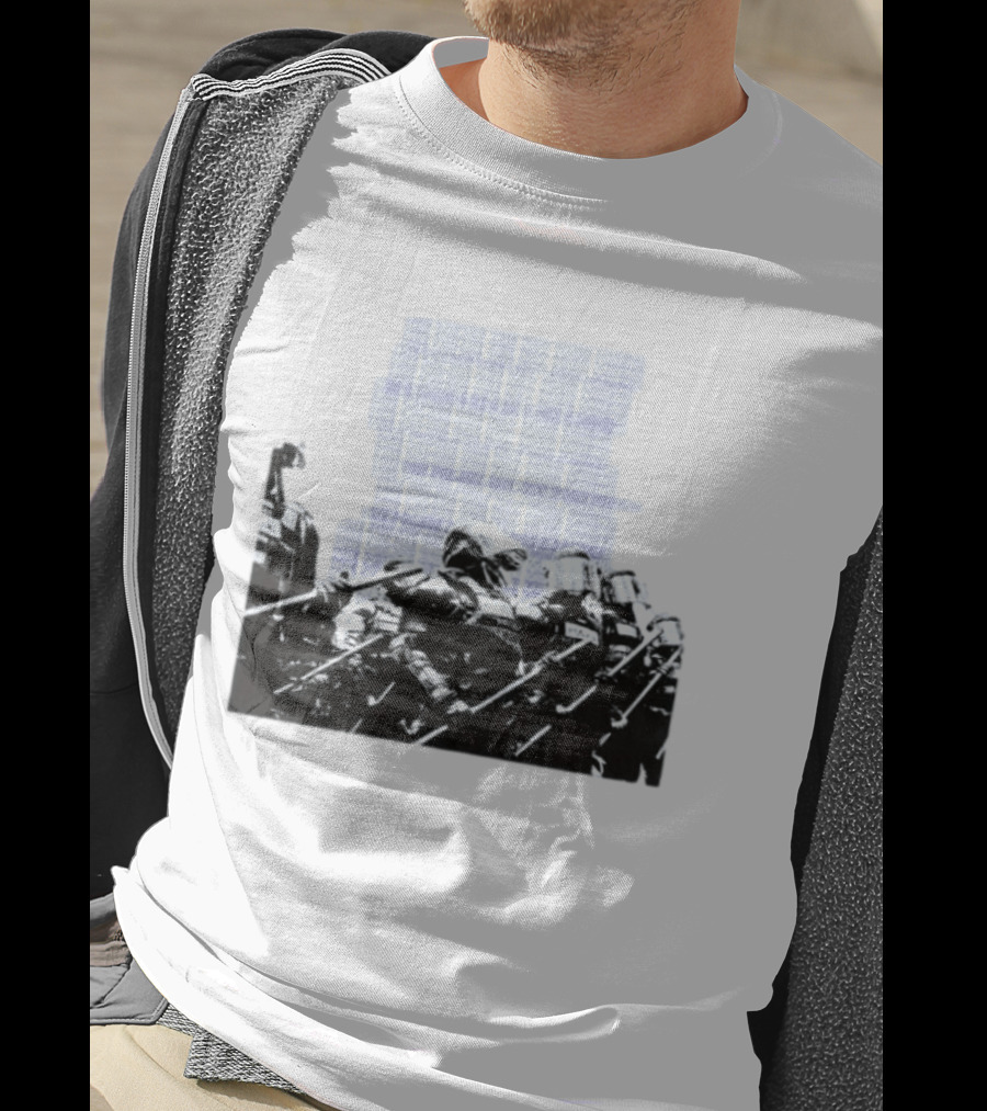The Police Are Not Your Friend Protest Activism Text Riot Police Formation T-Shirt