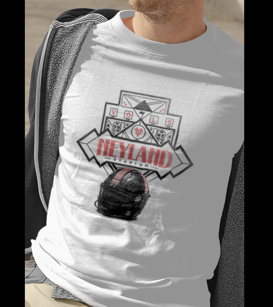Vols Neyland Stadium UT Helmet T-Shirt